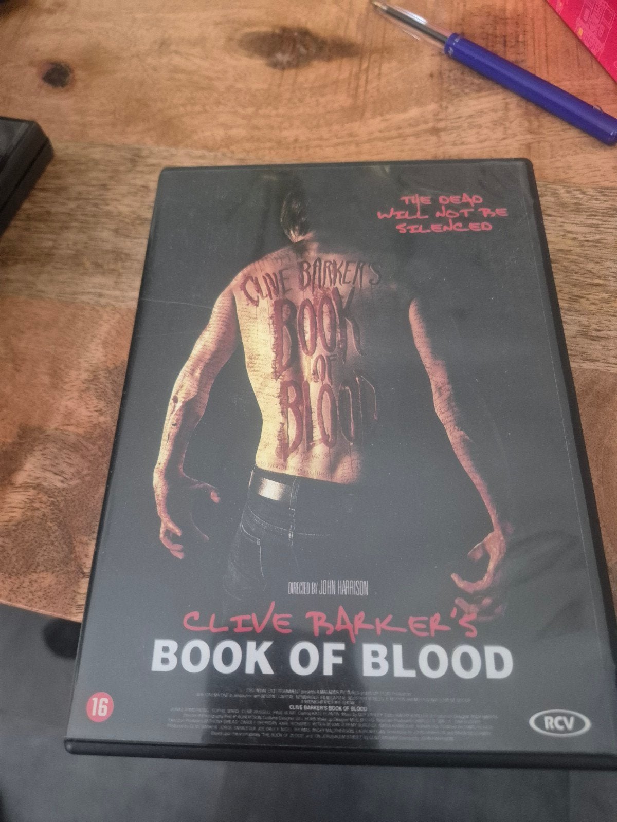 Clive Barker's Book of Blood DVD - Horrorfilm, Vanaf 16 jaar, Nederlands, Breedbeeld, Ophalen of Verzenden