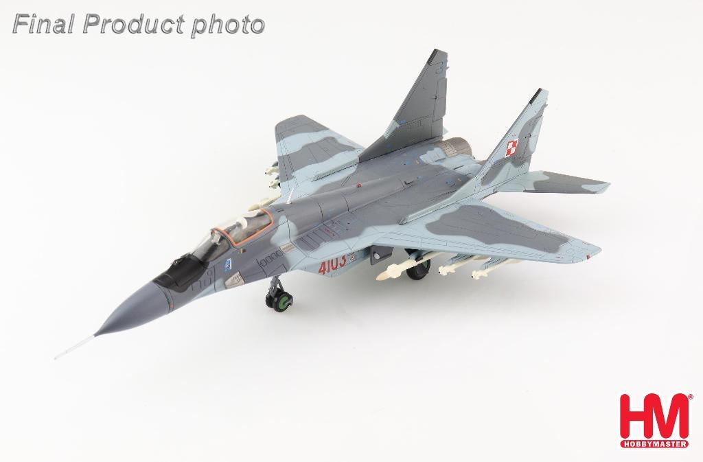 Mikoyan-Gurevich MiG-29G Polish Air Force Hobbymaster HA6516, Verzenden, Nieuw, Military-Models VJ Mendelssohnstraße 29 info@military-models-vj.de