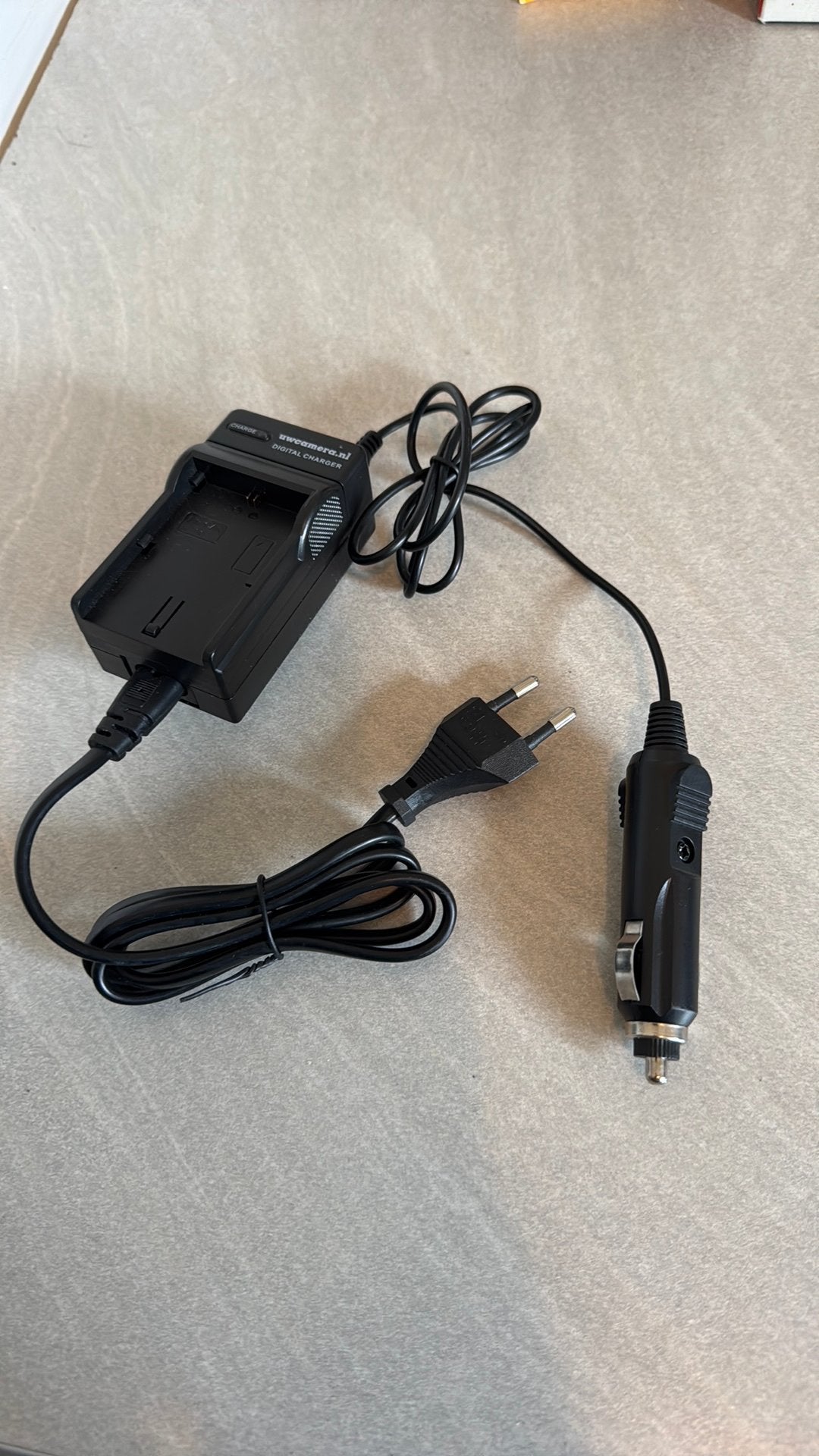 Batterij oplader voor canon LP E6, Ophalen of Verzenden, Zo goed als nieuw