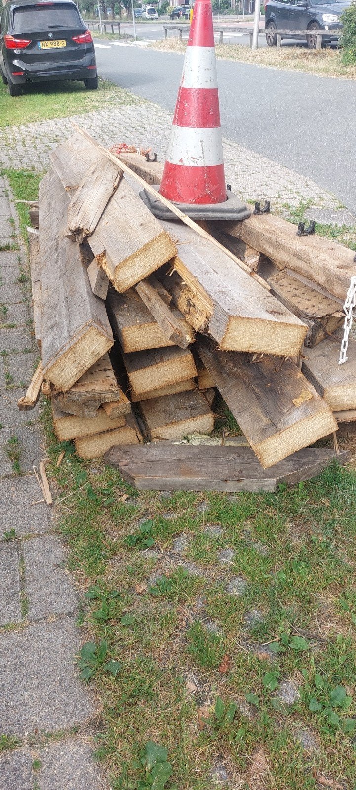 Hout, Minder dan 3 m³, Ophalen