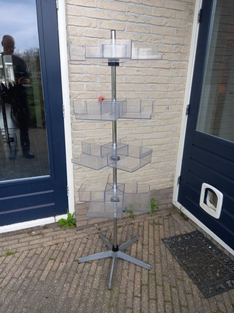 display rek, winkelrek, Ophalen
