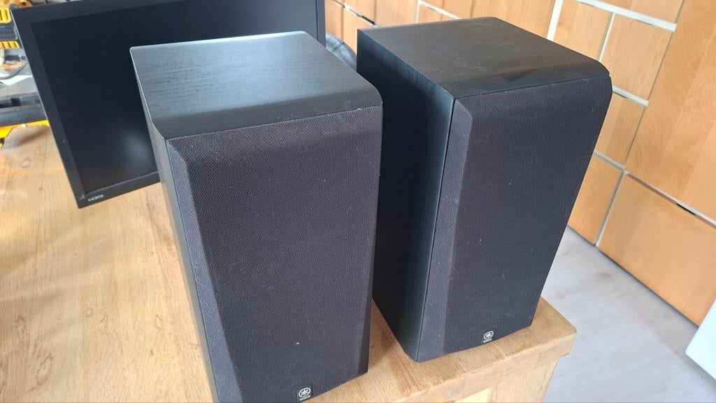 Yamaha Speakers - Uitstekende Geluidskwaliteit, Ophalen, Zo goed als nieuw, 60 tot 120 watt, Front, Rear of Stereo speakers