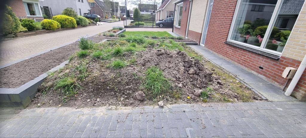 Tuinaarde, Ophalen