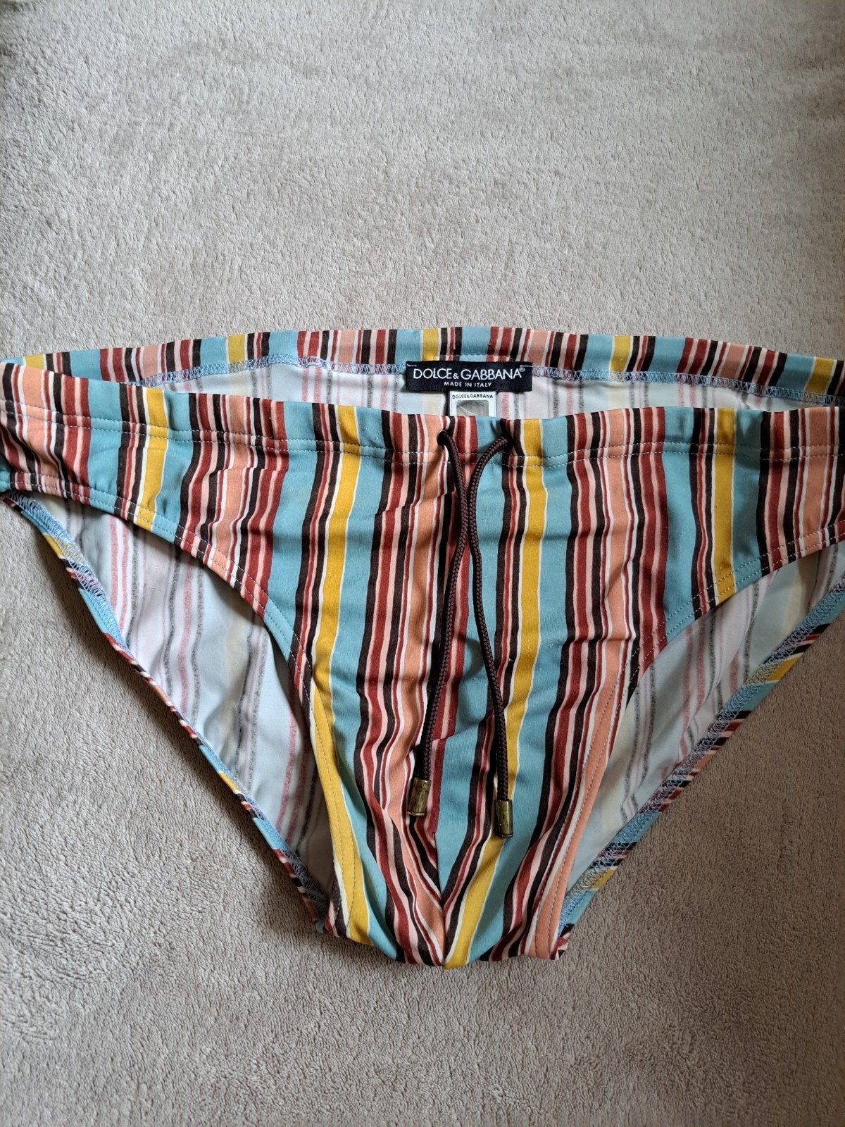 Dolce & Gabbana Zwemslip Gestreepte Heren Zwemkleding, Kleding | Heren, Badmode en Zwemkleding, Ophalen, Dolce & Gabbana, Zwemslip