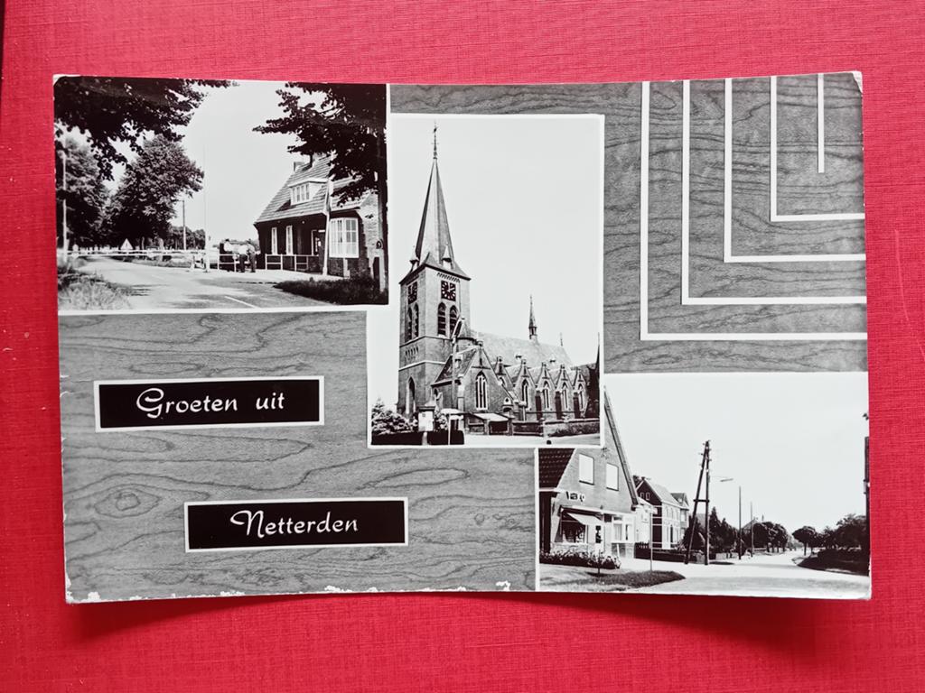 Ansichtkaart Netterden, Verzamelen, Ansichtkaarten | Nederland, Ophalen of Verzenden