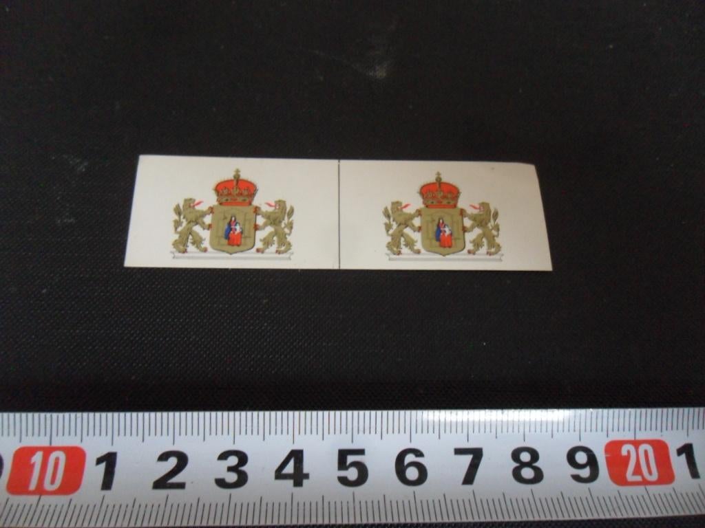 sticker  wa[en Drenthe, Ophalen, Zo goed als nieuw