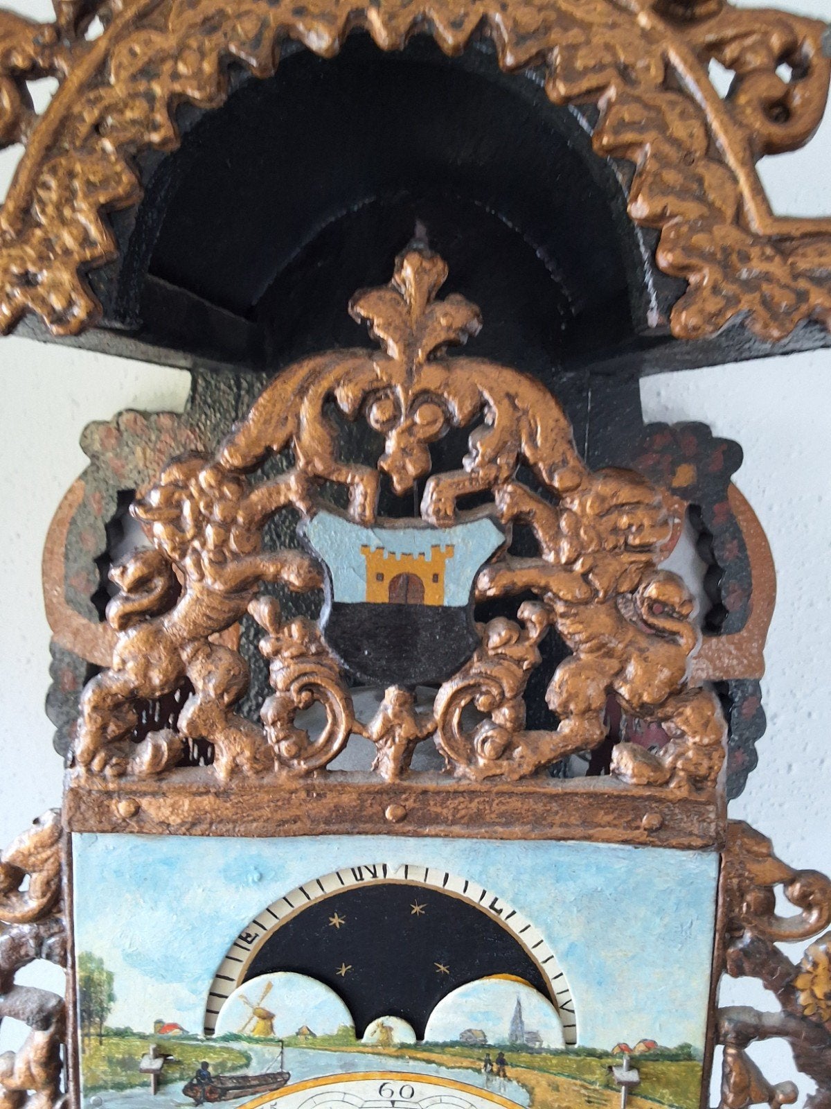 FRIESE STOELKLOK, Antiek en Kunst, Ophalen