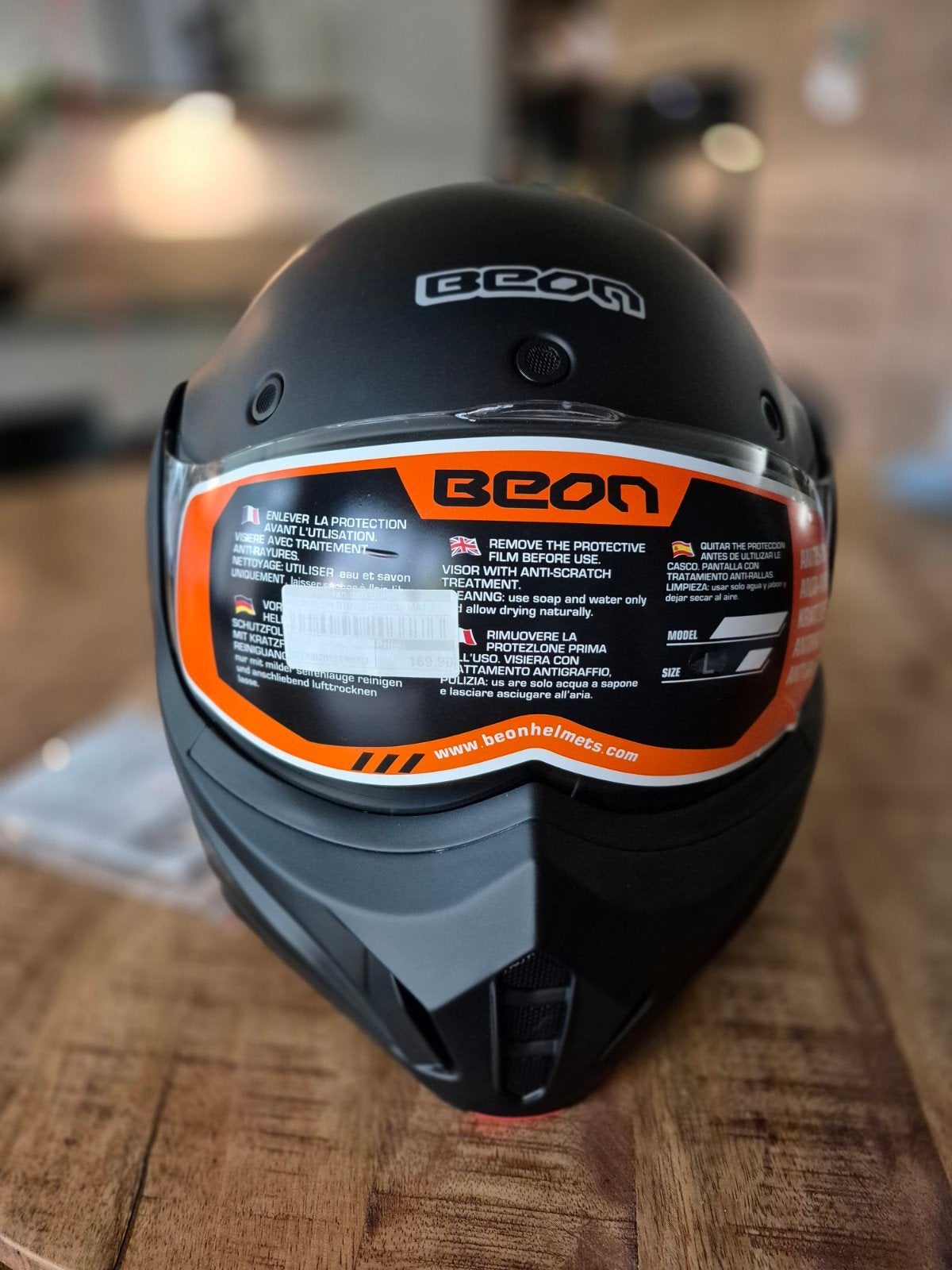 Gloednieuwe Beon Stratos Helm ️!, Ophalen, Nieuw met kaartje, L, Overige merken