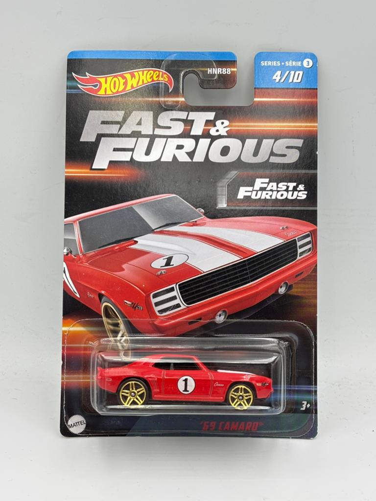 Hot Wheels ‘69 Camaro Fast And Furious, Ophalen of Verzenden, Nieuw, Auto
