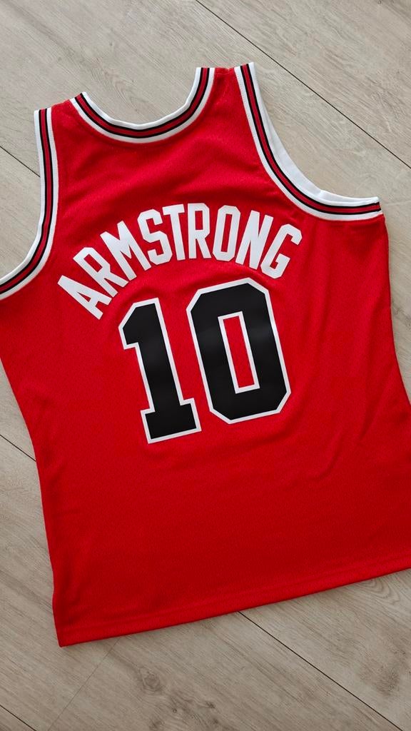 B.J. Armstrong - #10 - Chicago Bulls 90/91- NBA jersey, Ophalen of Verzenden, Zo goed als nieuw, Kleding