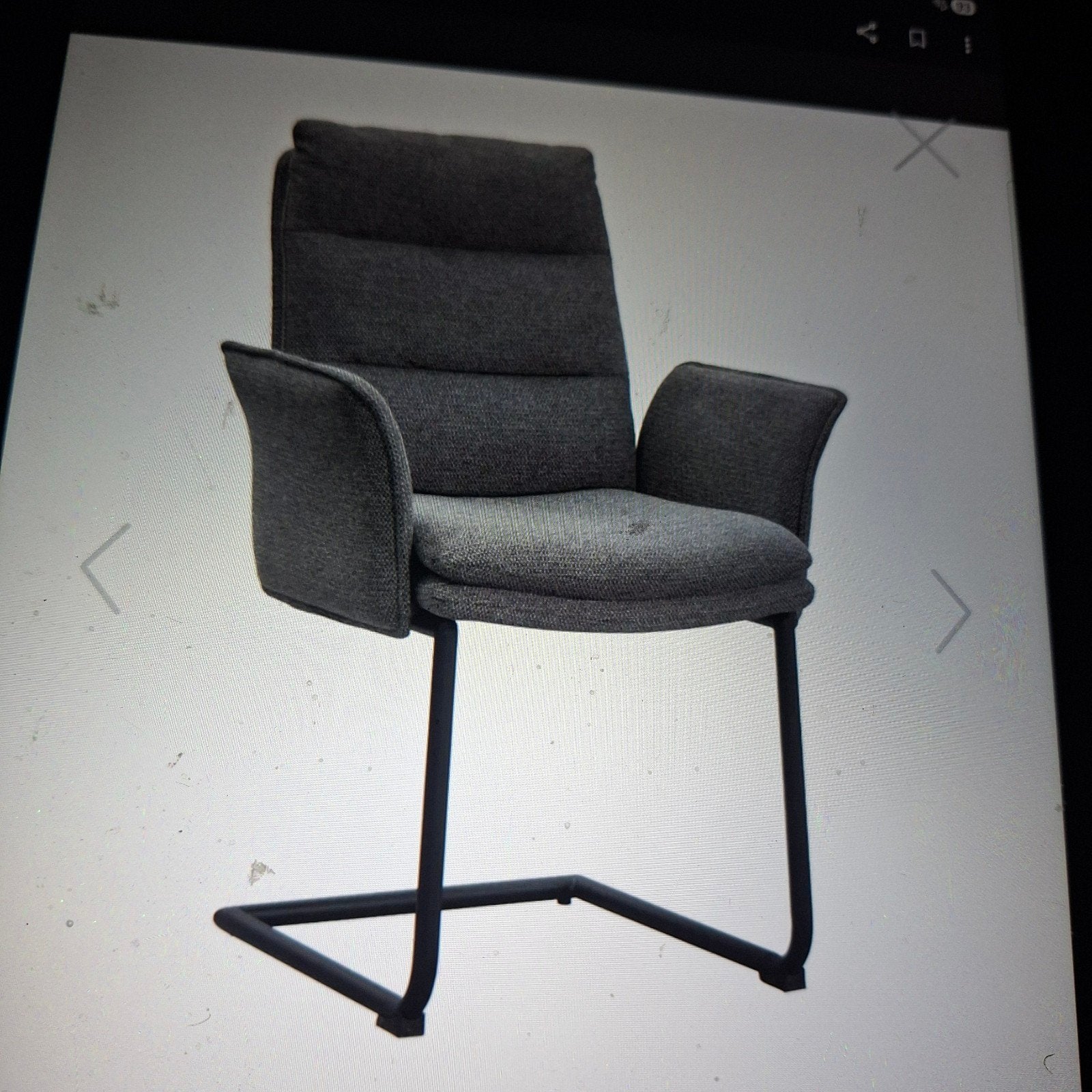 2 gloednieuwe stoelen, Huis en Inrichting, Ophalen, Nieuw, Zwart, Twee