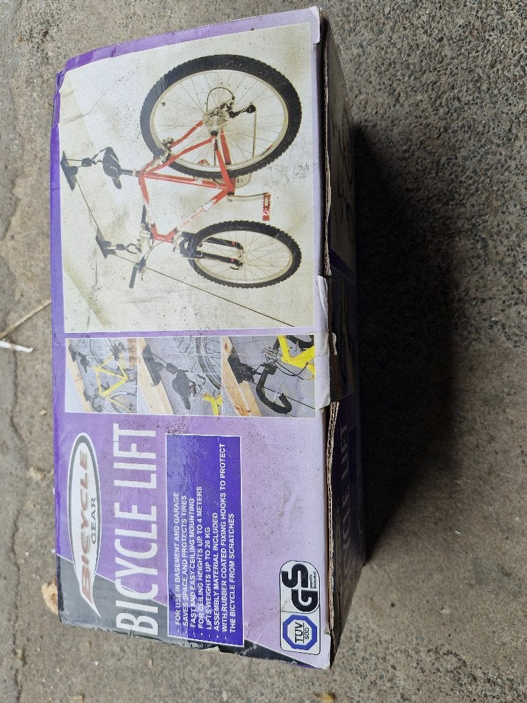 Fietsenlift, Ophalen, Nieuw