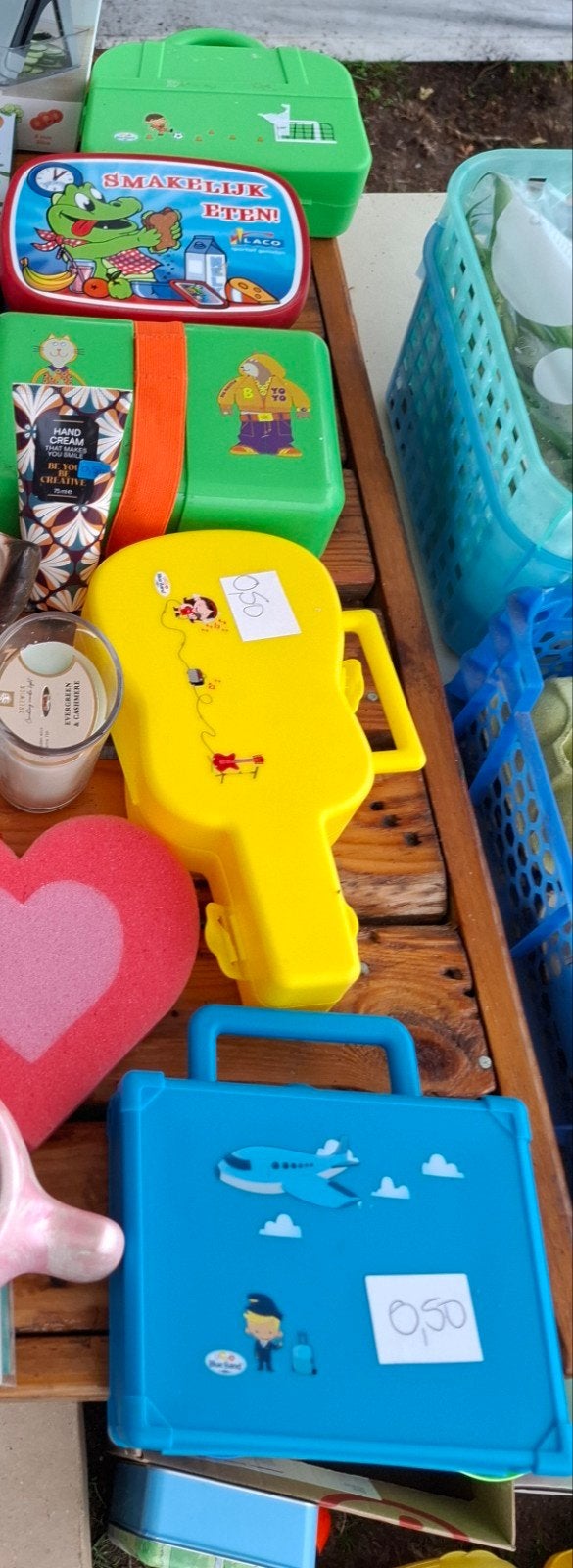 Leuke broodtrommels voor kinderen, Ophalen