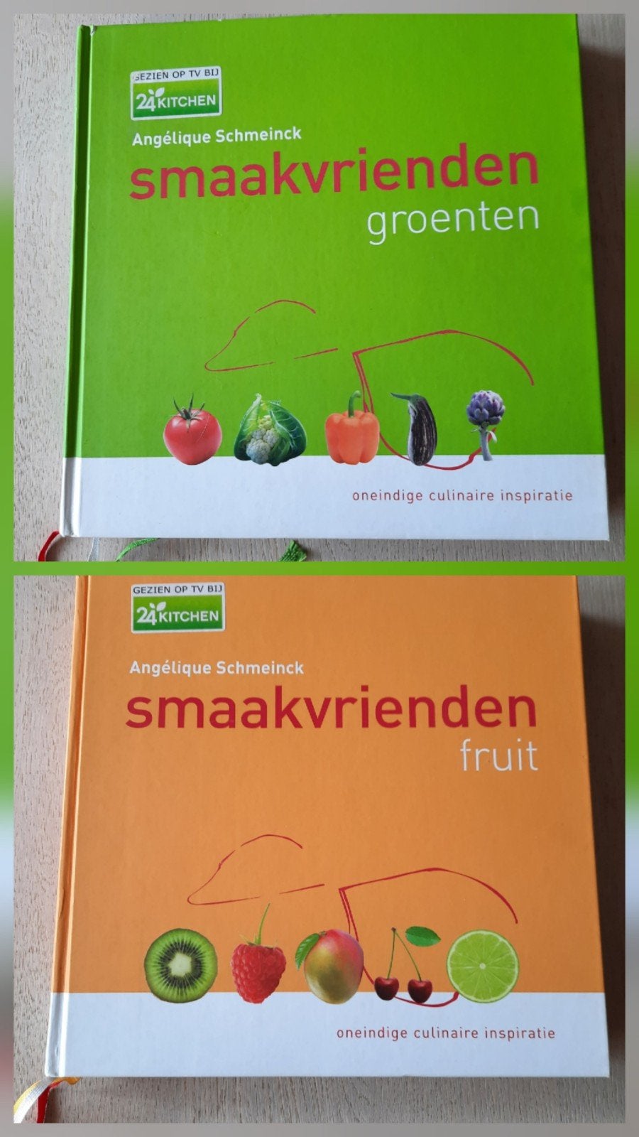 SMAAKVRIENDEN GROENTEN en FRUIT - Angelique Schmeinck, Ophalen of Verzenden, Zo goed als nieuw