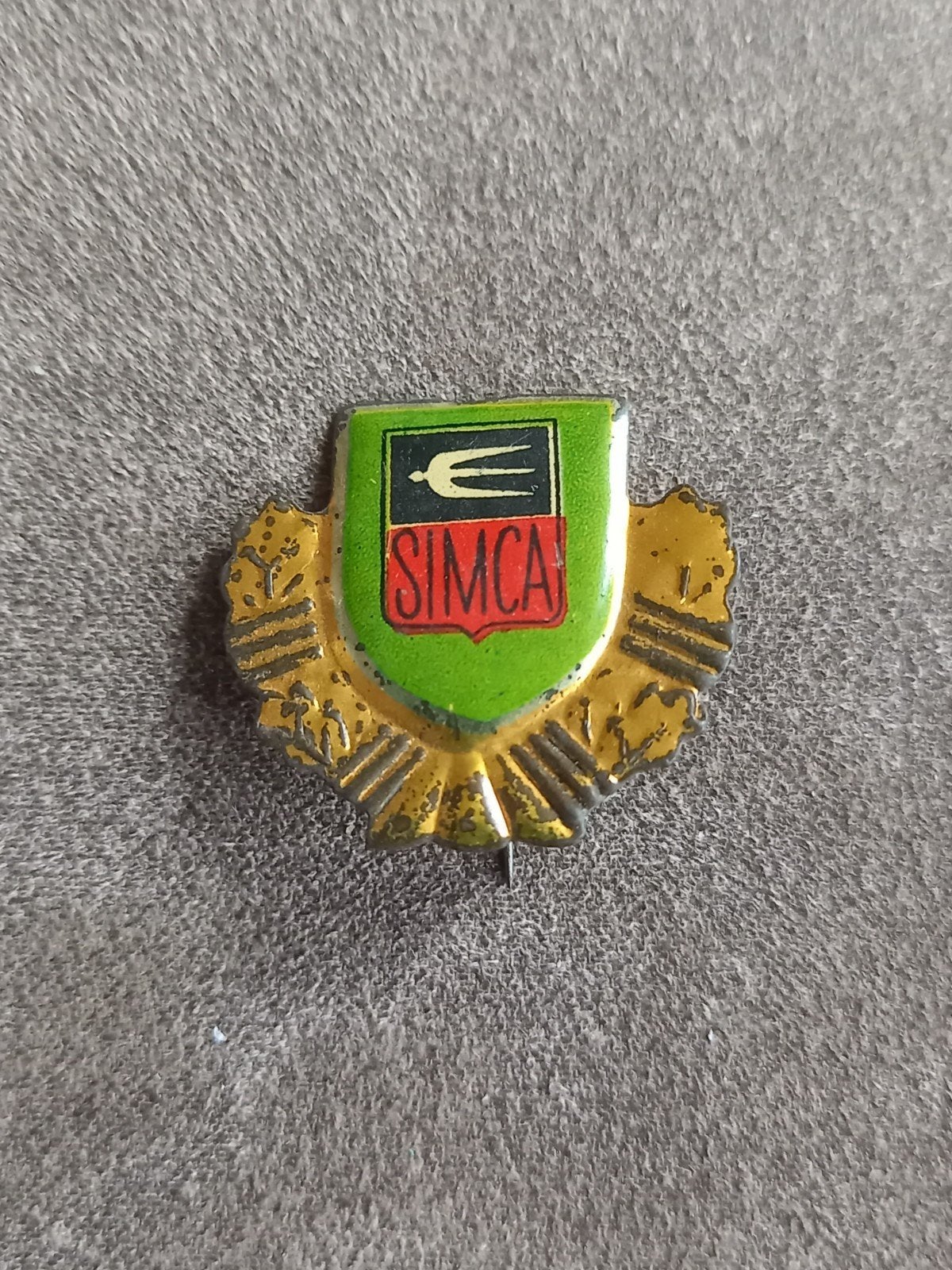 Speldje Simca  (Motor-car France), Ophalen of Verzenden, Gebruikt