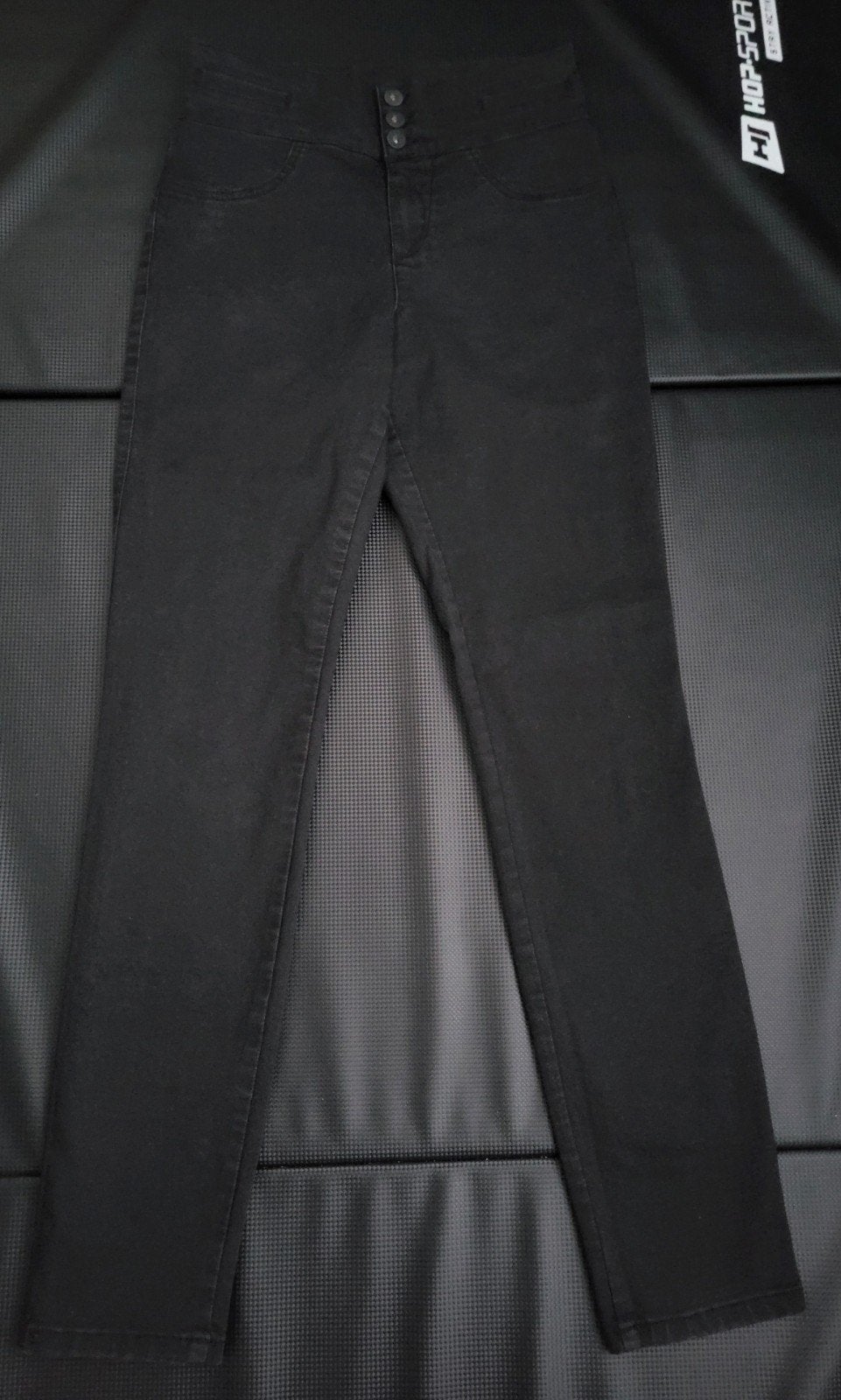 ZGN! Miss Etam dames broek zwart, maat 38, Maat 38/40 (M), Zwart, Ophalen of Verzenden, Zo goed als nieuw