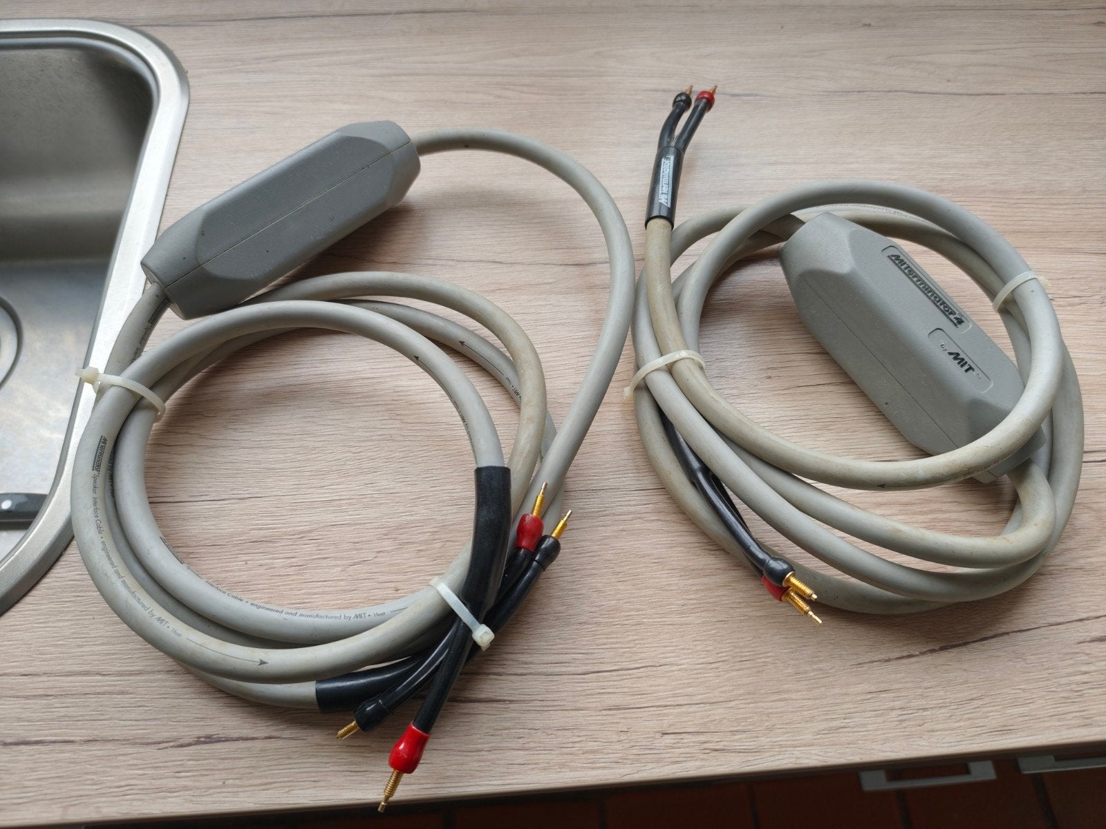 MITerminator 4 Luidsprekerkabels - Hoge Kwaliteit Audio, Ophalen of Verzenden, Gebruikt, 2 tot 5 meter, Luidsprekerkabel