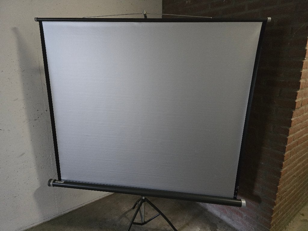 film projectie daglichtscherm met statief., Audio, Tv en Foto, Filmrollen, Ophalen of Verzenden, Accessoire
