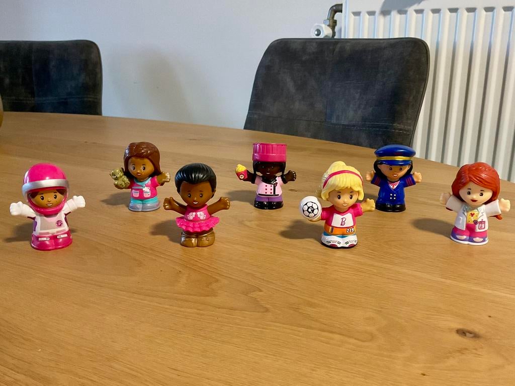 Little People : Droomberoep vriendinnen - zeldzaam, Kinderen en Baby's, Speelgoed | Fisher-Price, Ophalen, Zo goed als nieuw, Speelset