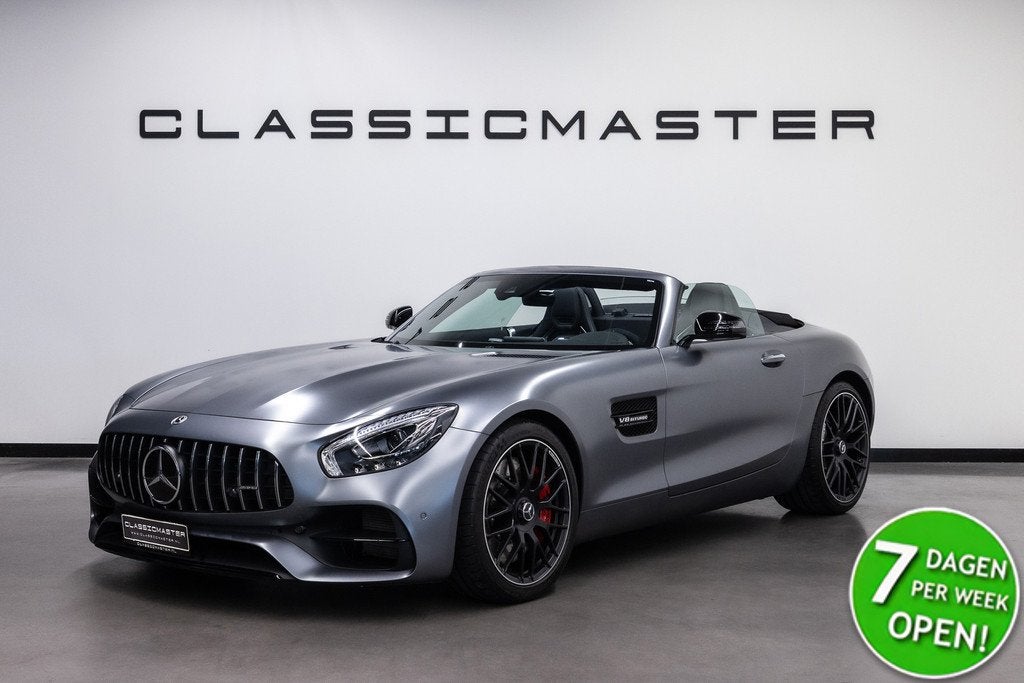 Mercedes-Benz AMG GT Roadster 4.0 S Btw auto, (€ 123.925,6, Auto's, Mercedes-Benz, Automaat, Achterwielaandrijving, Gebruikt, Cabriolet