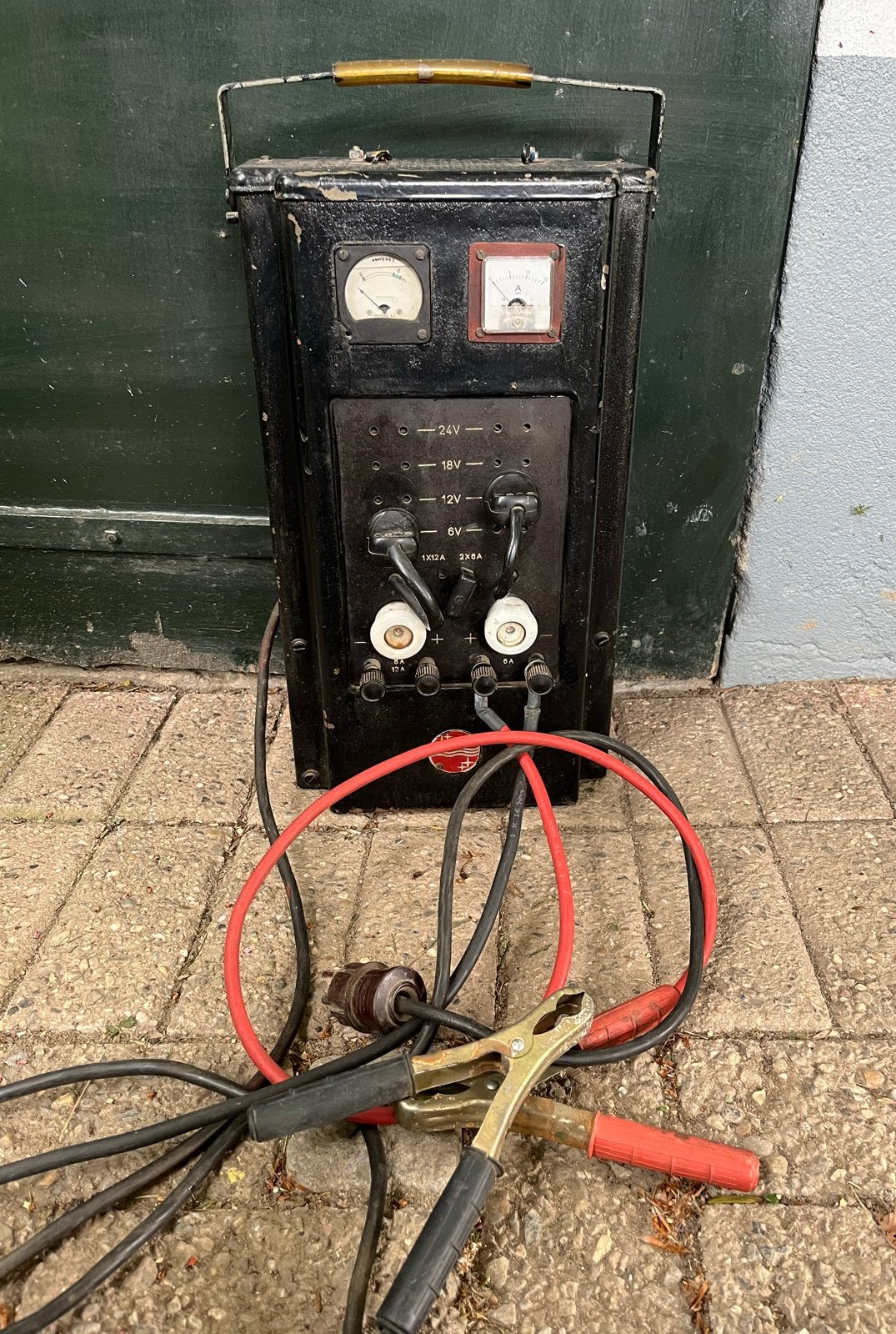 Vintage Philips acculader Type 1389/01NR 3002, Gebruikt