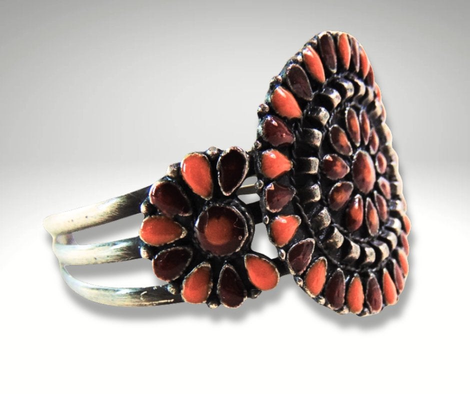 Prachtige Navajo stijl GROTE cluster email armband!, Sieraden, Tassen en Uiterlijk, Overige materialen, Overige kleuren, Verzenden