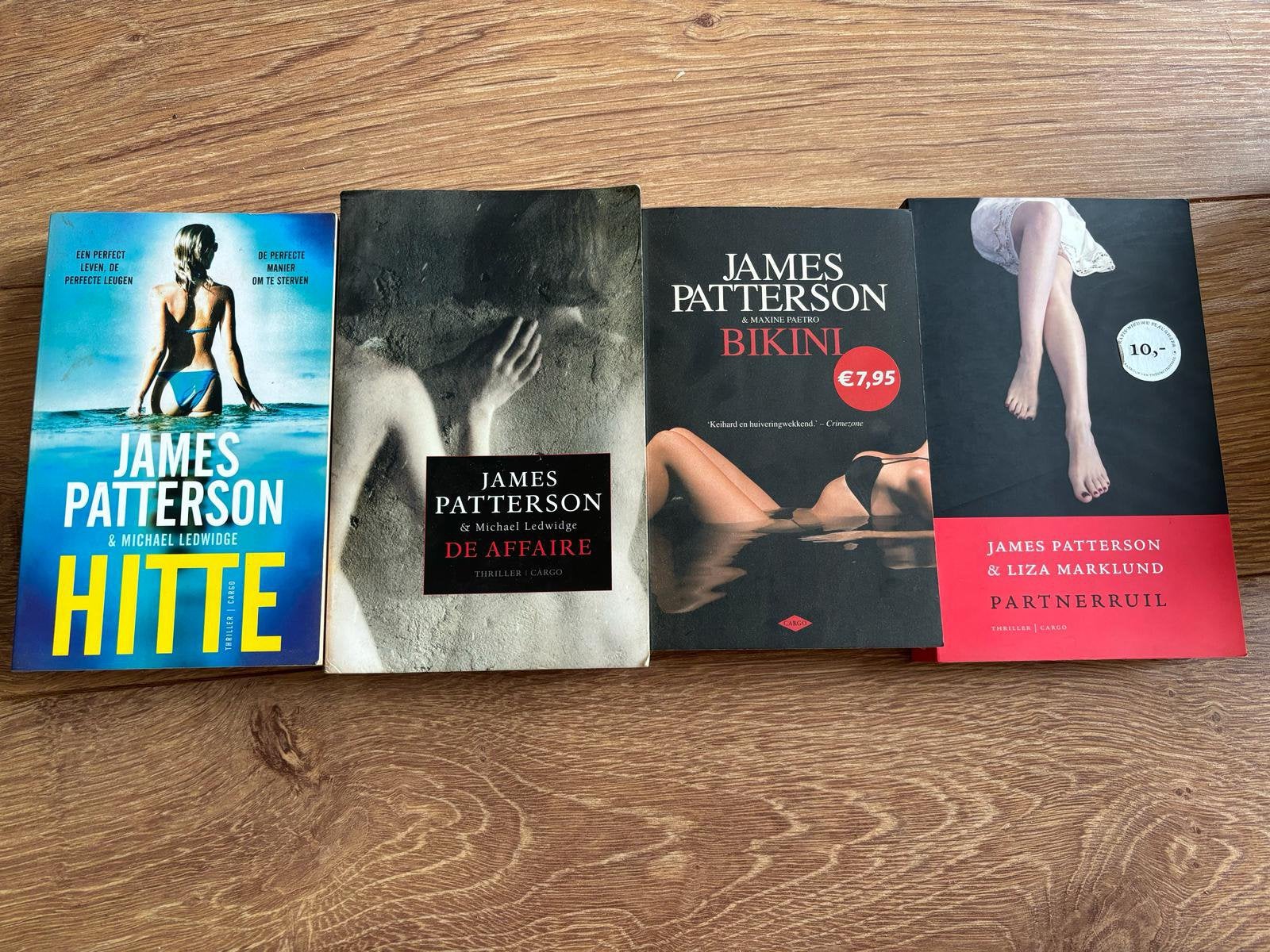 4 boeken van James Patterson, Ophalen of Verzenden, Gelezen
