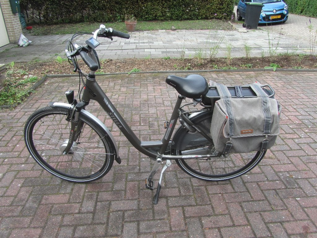 Ebike Stella Modena 74 km, Zo goed als nieuw, 51 tot 55 cm, 50 km per accu of meer, Ophalen