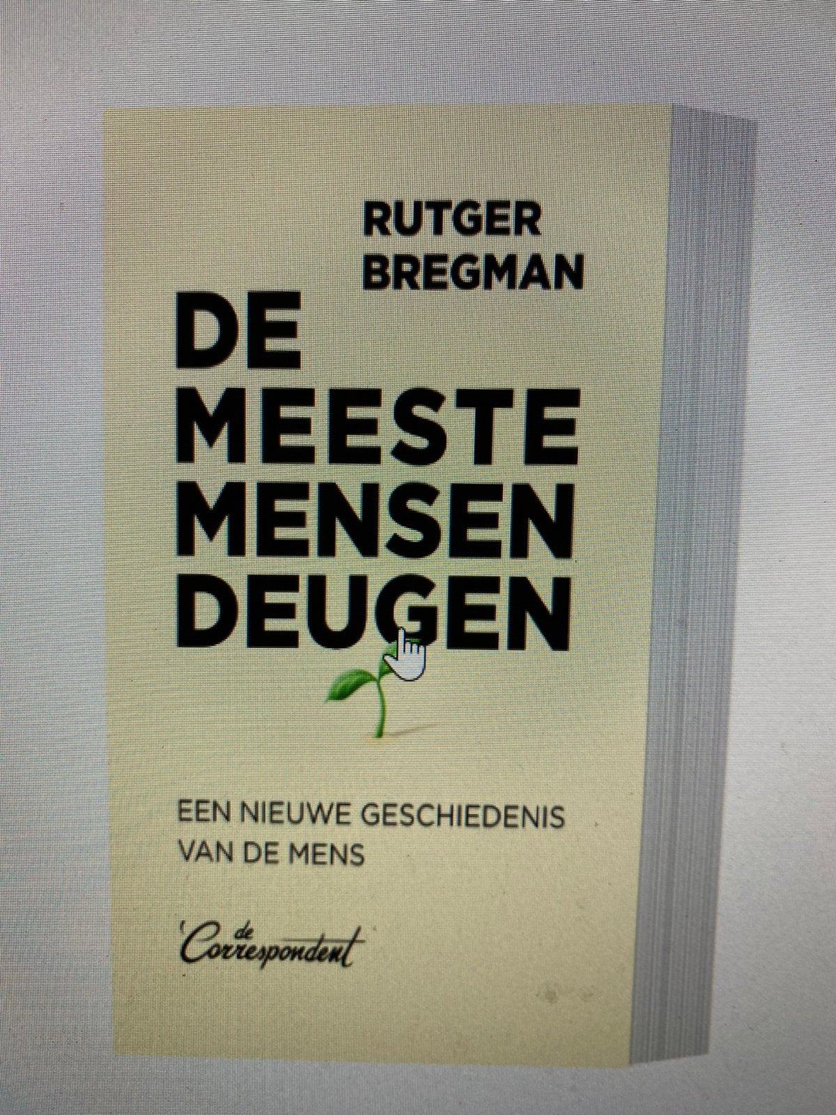 De meeste mensen deugen, Ophalen of Verzenden, Nieuw