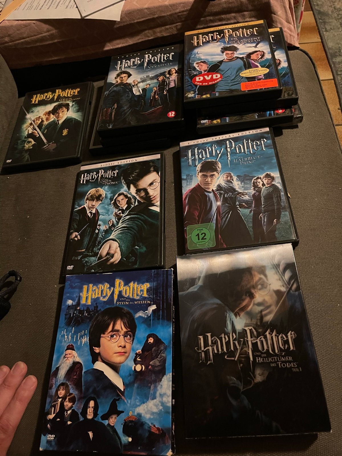 Harry Potter DVD Collectie - Complete Serie, Nederlands, Ophalen of Verzenden, Vanaf 6 jaar, Inclusief doosje