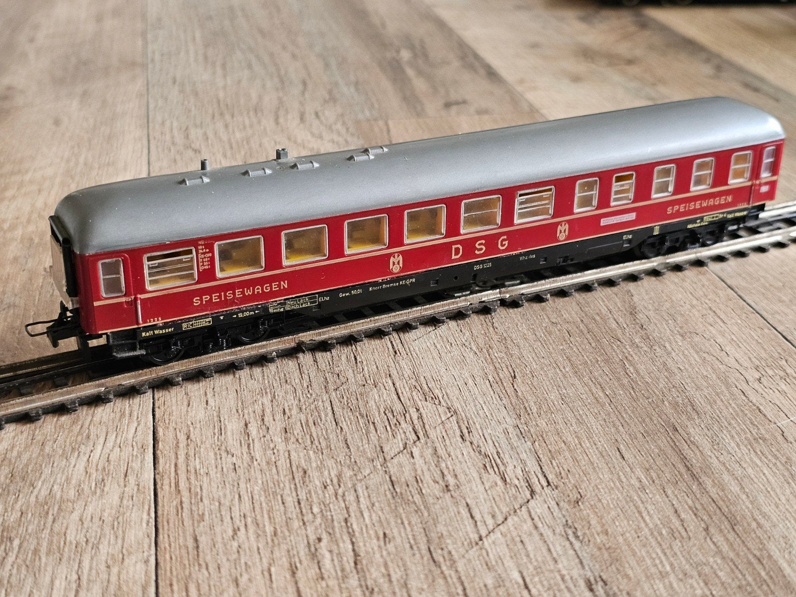 Trix-Express H0 modeltrein wagon - Speisewagen DSG, Gelijkstroom, Trix, Wagon, Ophalen of Verzenden