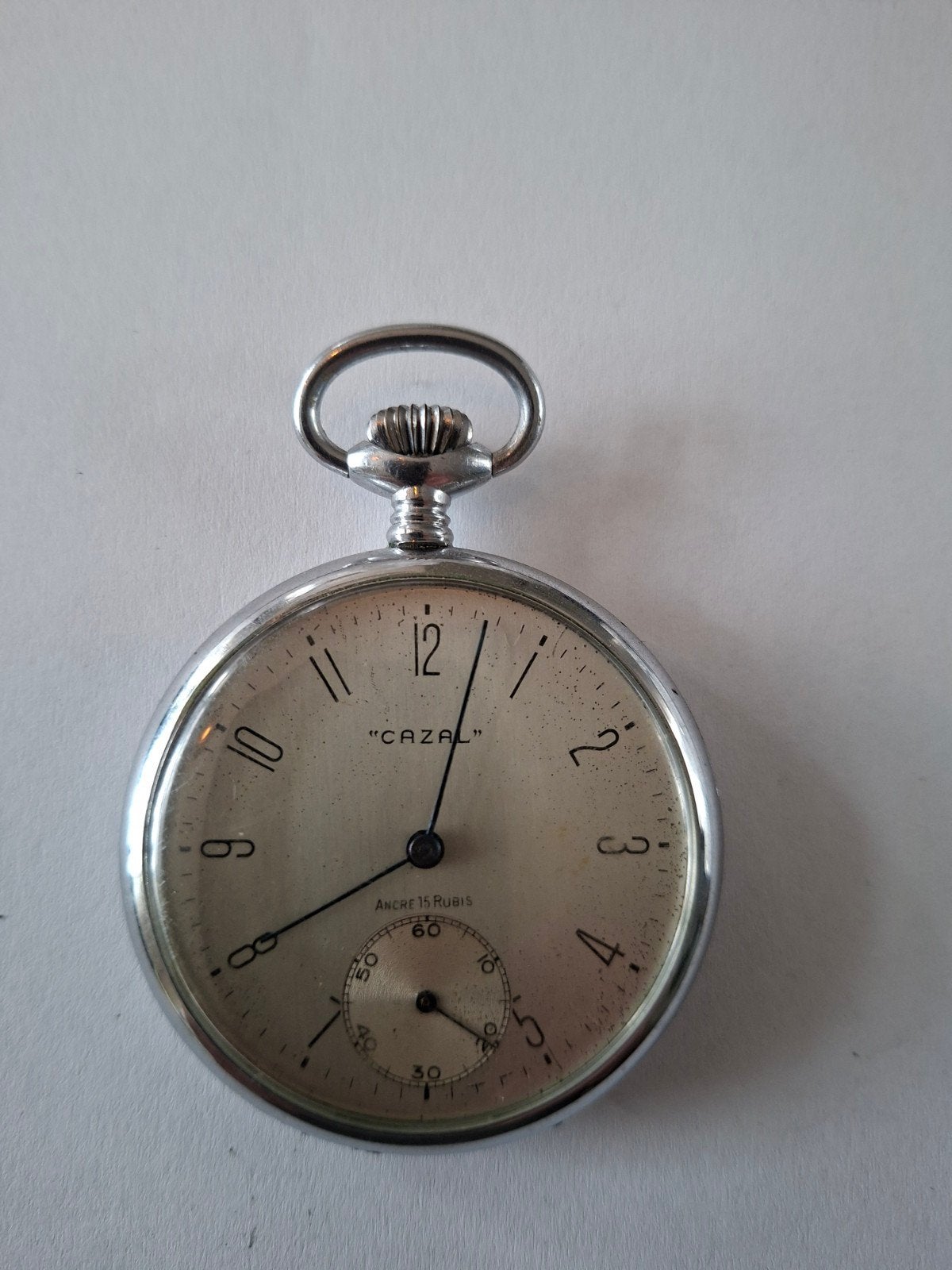 Vintage Cazal Zakhorloge – Ancre 15 Rubis (Jaren 40/50) – Me, Sieraden, Tassen en Uiterlijk, Horloges | Antiek, Overige merken