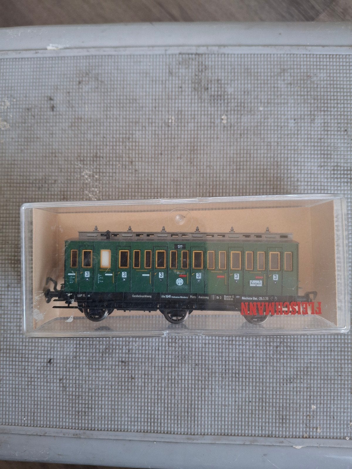 Fleischmann Wagon - Groene Personenwagon (Nieuw in doos), Ophalen of Verzenden