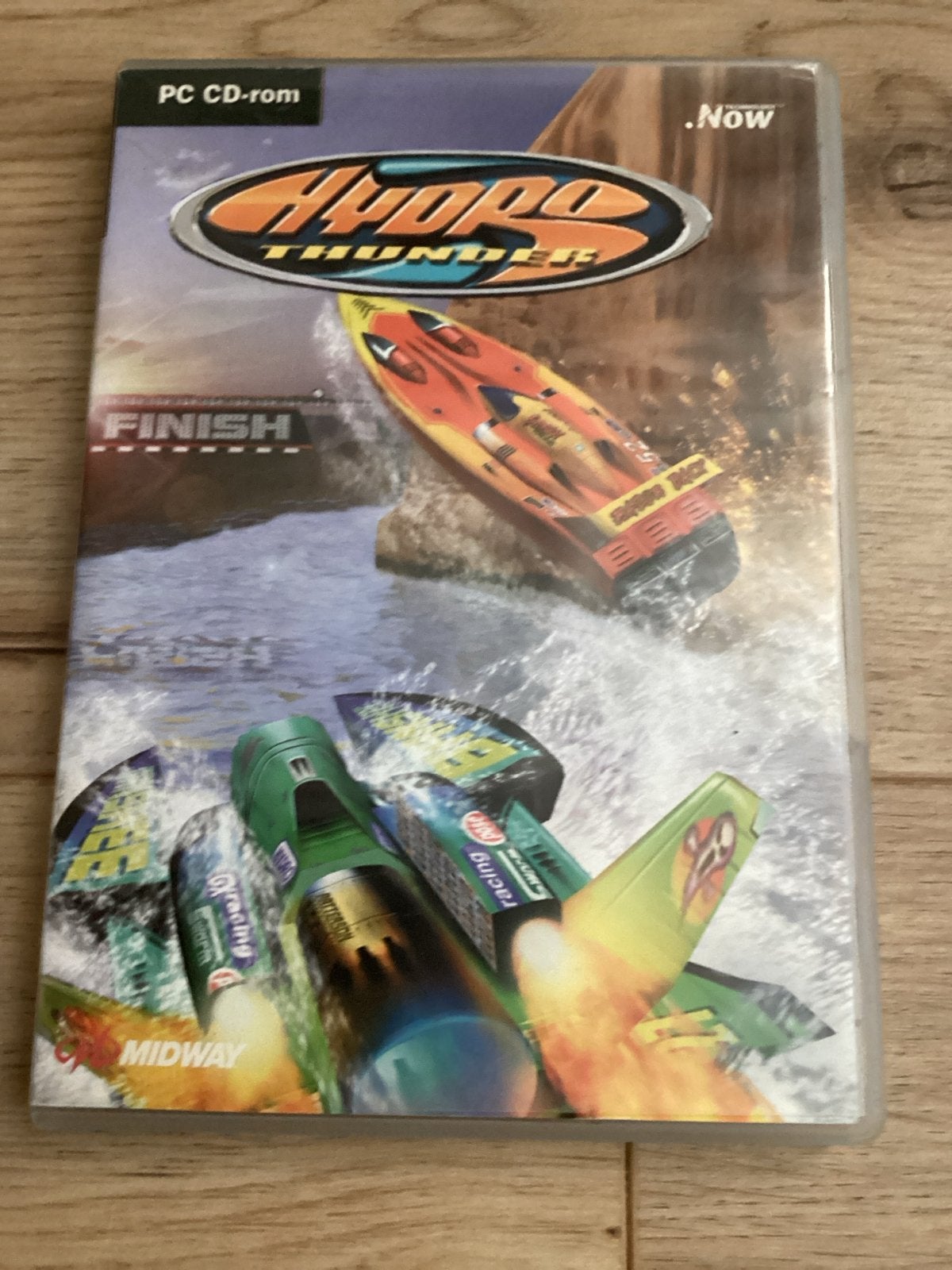 Hydro Thunder PC CD-rom - achterkant heeft lichte vlekjes., Gebruikt, 1 speler, Racen en Vliegen, Ophalen of Verzenden