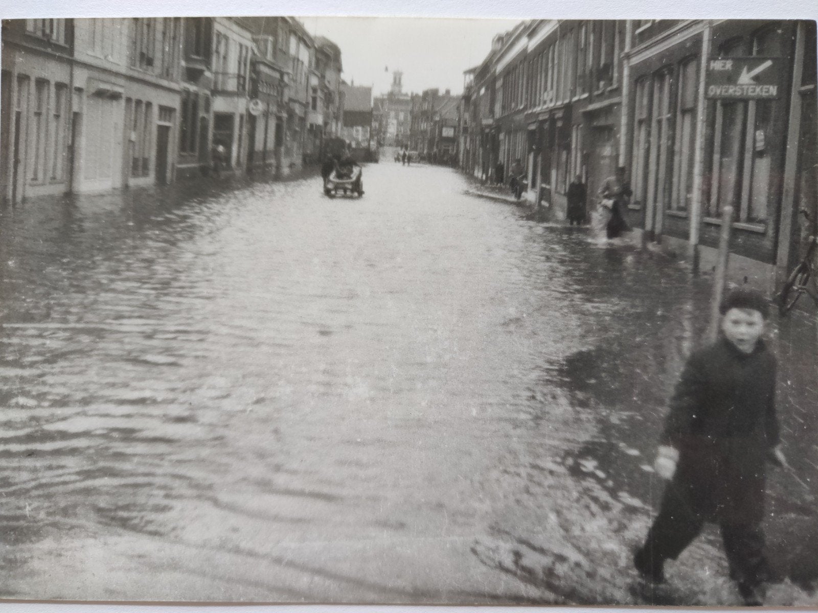 B252 Spuiweg 1953, Ophalen of Verzenden, Voor 1940, Gebruikt, Overige onderwerpen