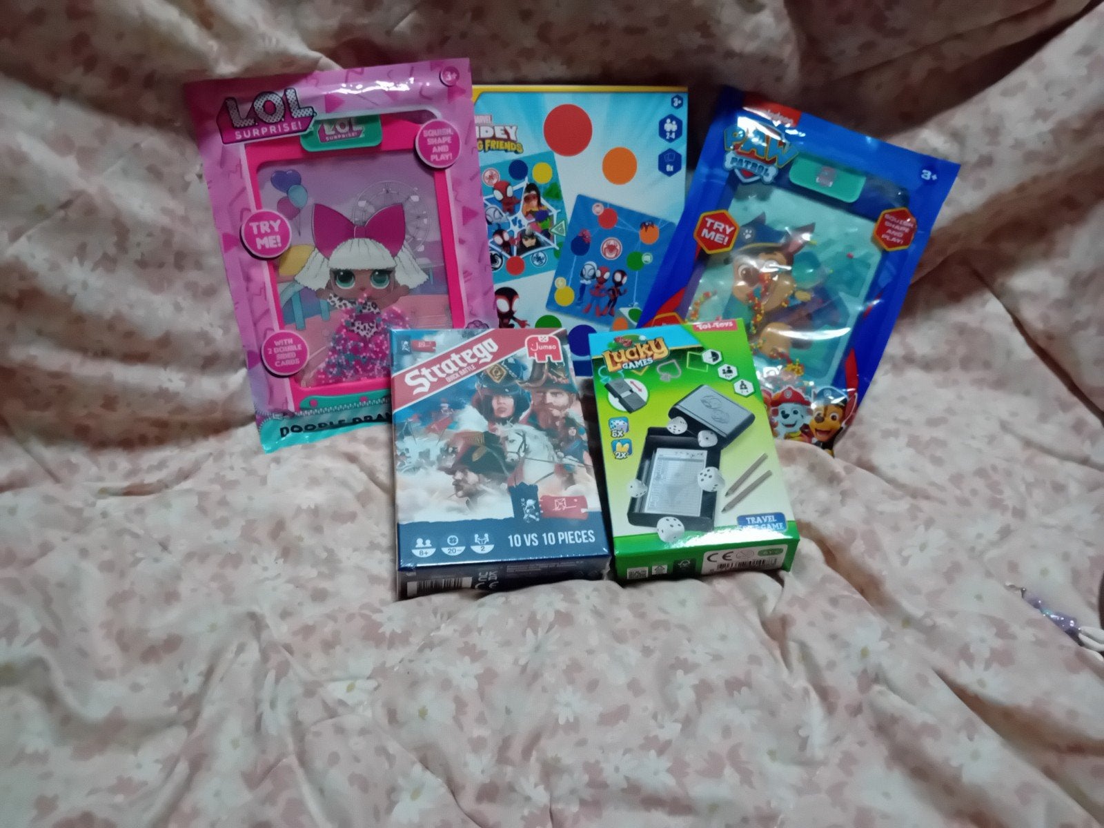 Diverse spelletjes: Stratego, Lucky Games, Paw Patrol, LOL, Diverse, Verzenden, Nieuw, Een of twee spelers