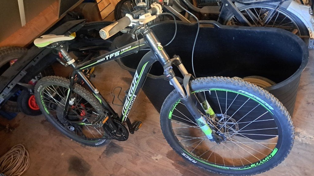 Merida (Mountainbike)  met Hydraylische remmen, Fietsen en Brommers, Fietsen | Heren | Sportfietsen en Toerfietsen, Gebruikt, Velgrem