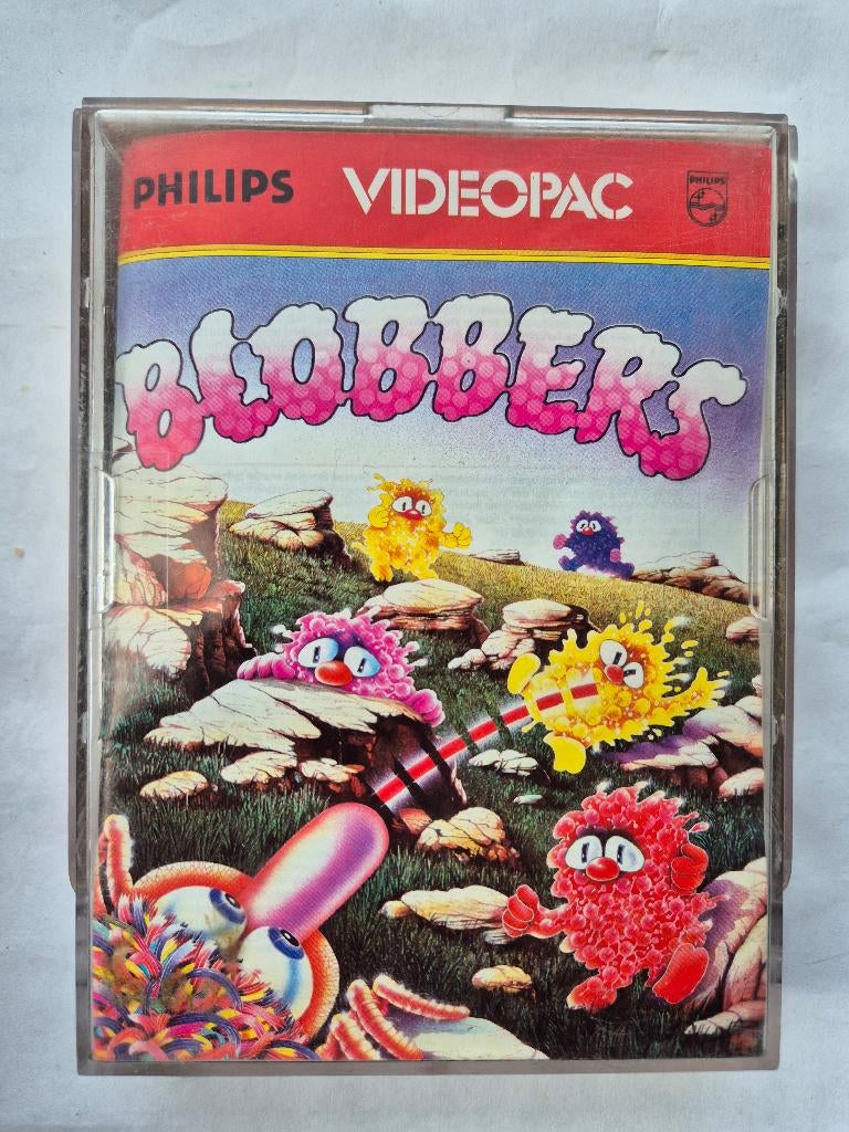 PHILIPS VIDEOPAC+ 57 BLOBBERS, Gebruikt, 1 speler, Ophalen of Verzenden, Vanaf 3 jaar