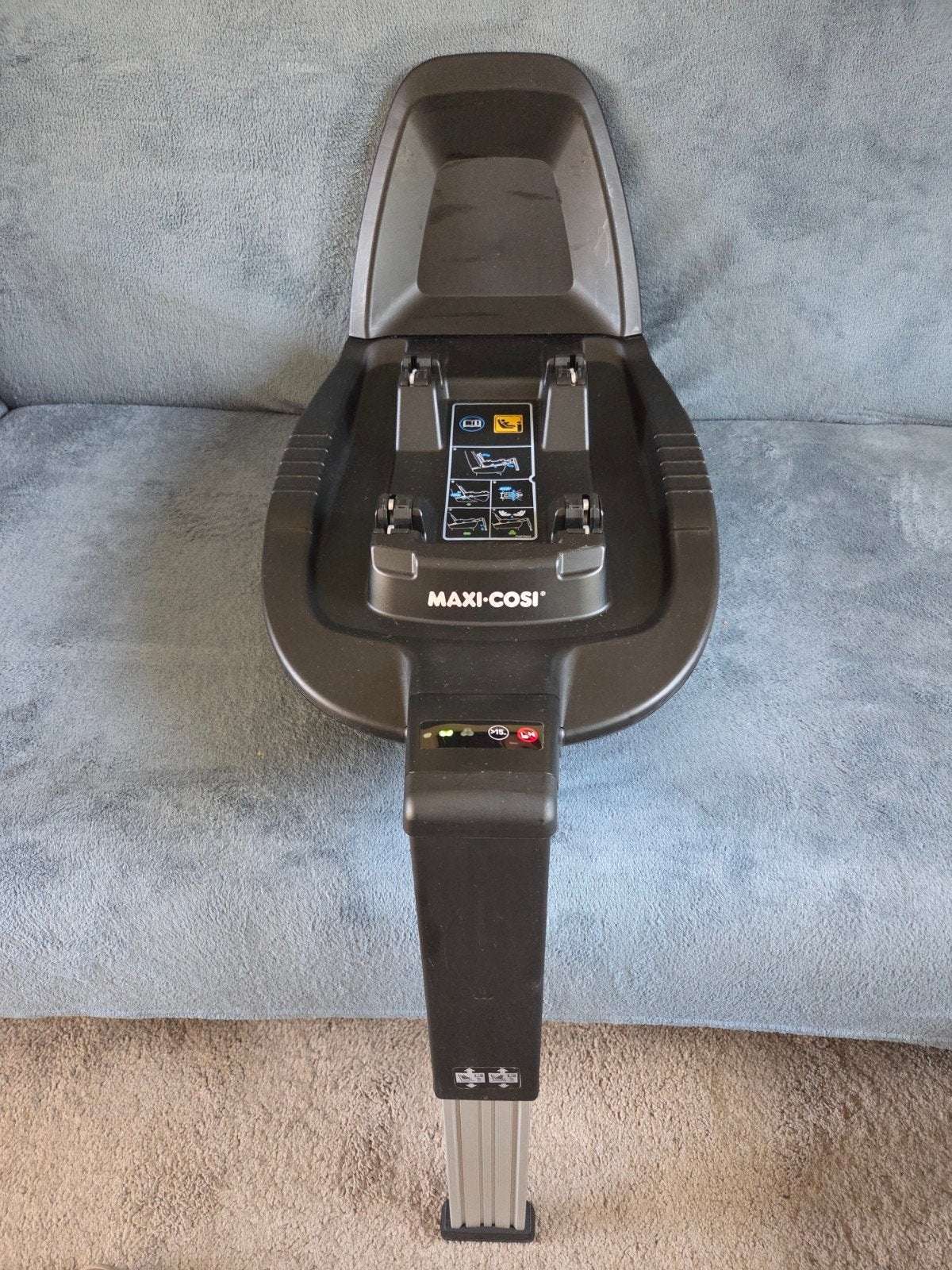 Maxi-cosi FamilyFix3 base zgan, Kinderen en Baby's, Ophalen, Afneembare rugleuning, Zo goed als nieuw, Isofix
