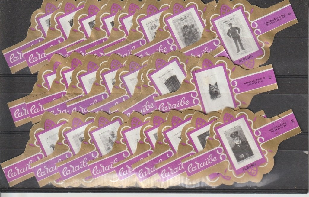 reeks   18   albums   1-24  sigarenbanden, Verzamelen, Ophalen of Verzenden, Zo goed als nieuw, Sigarenbandjes