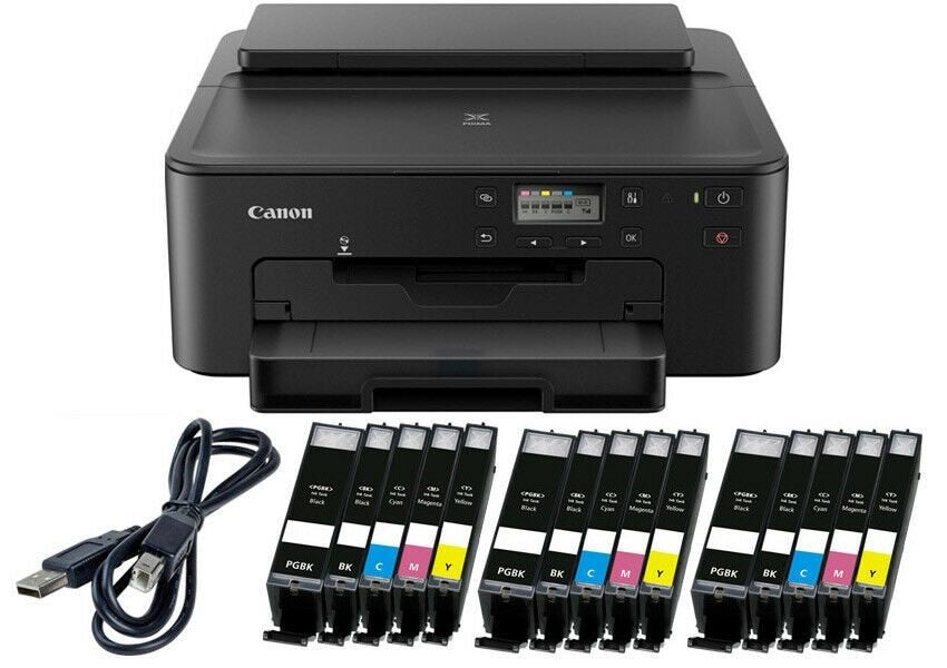 Canon PIXMA TS705 WiFi Inkjet Duplex Printer & 15 Inktpatr., Computers en Software, Printers, Ophalen of Verzenden, Kleur printen