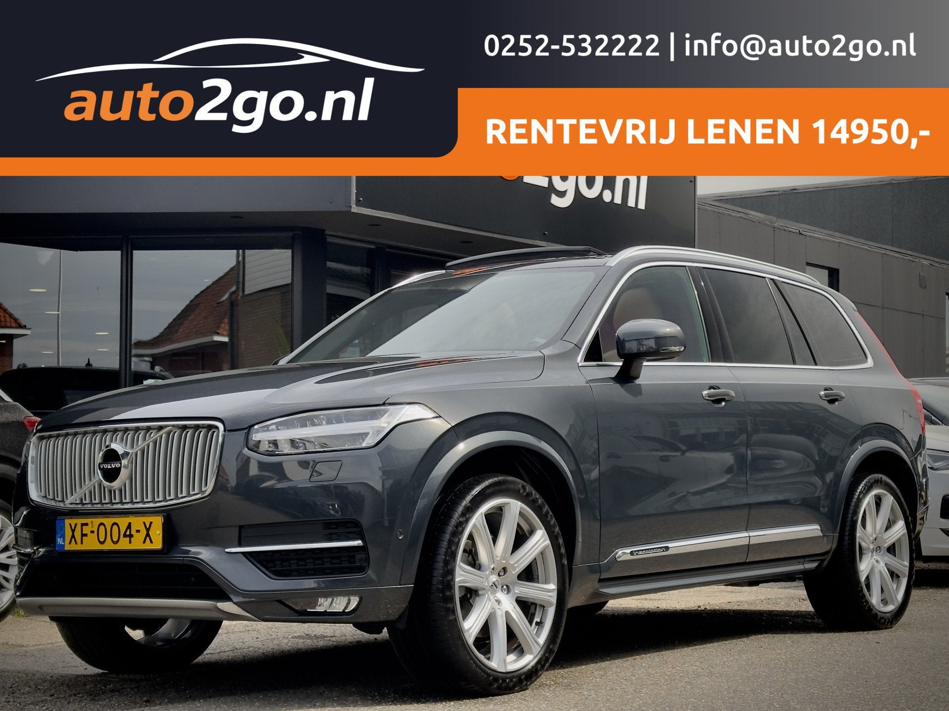 Volvo XC90 2.0 D5 AUT8 AWD 7PERS Insciption PANODAK LEDER NA, Auto's, Gebruikt, Euro 6, 4 cilinders, 1969 cc