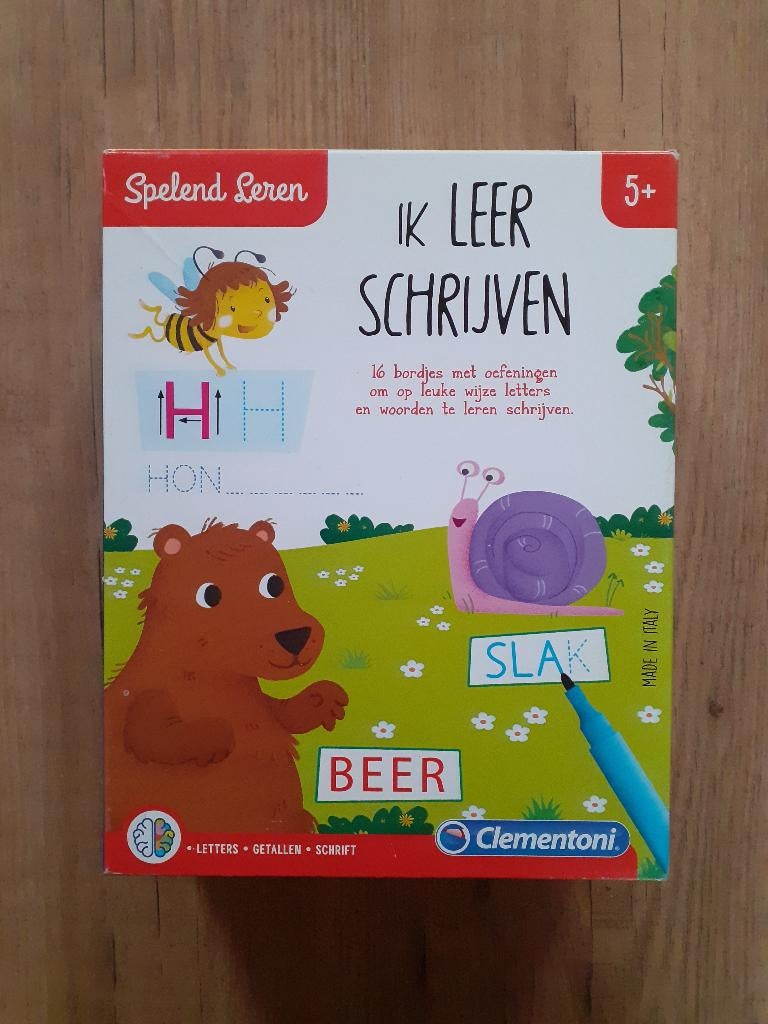 Gratis* Ik leer schrijven spel, Ophalen of Verzenden, Zo goed als nieuw