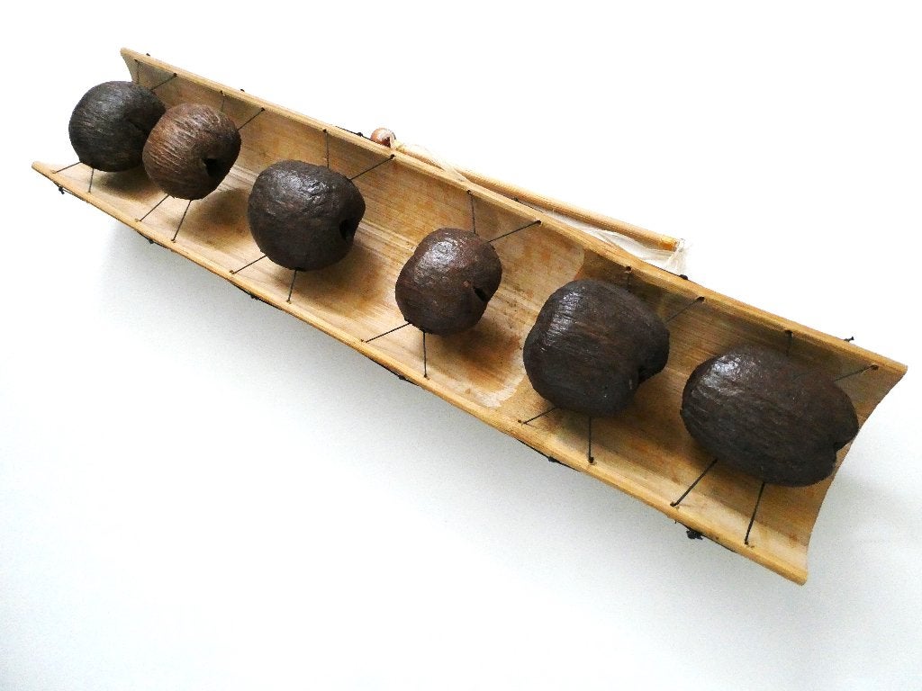 Bamboe / kokosnoot xylofoon percussie - muziek instrument, Ophalen of Verzenden