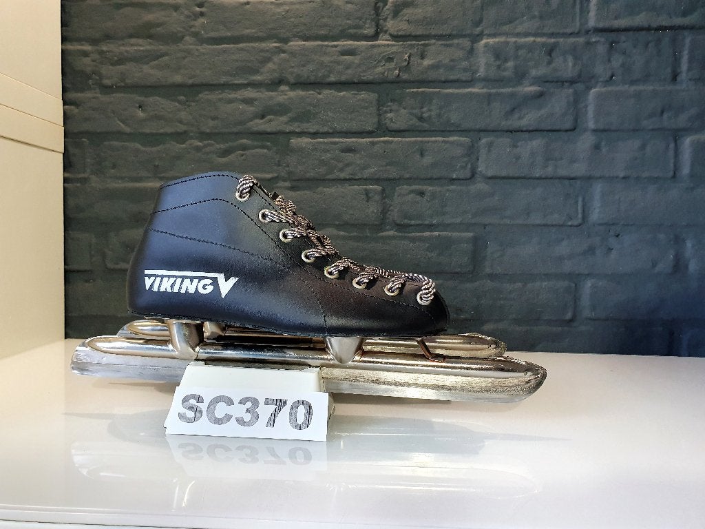 Viking Junior Vaste Lage Laag Noren Leder Zwart Maat 31, Viking, Verzenden, Nieuw, Noren