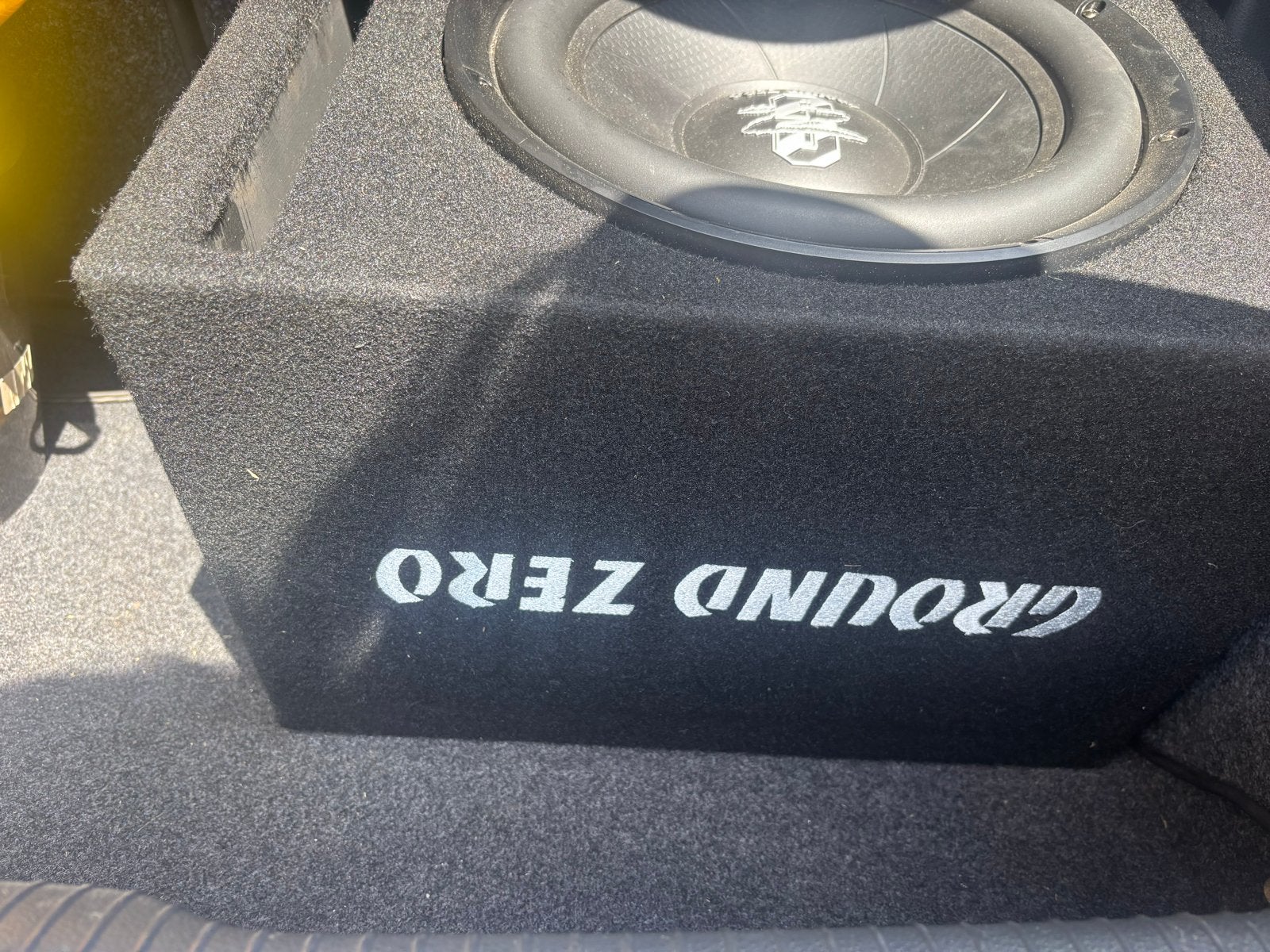 Ground Zero Subwoofer - Zo goed als nieuw, Ophalen, Zo goed als nieuw