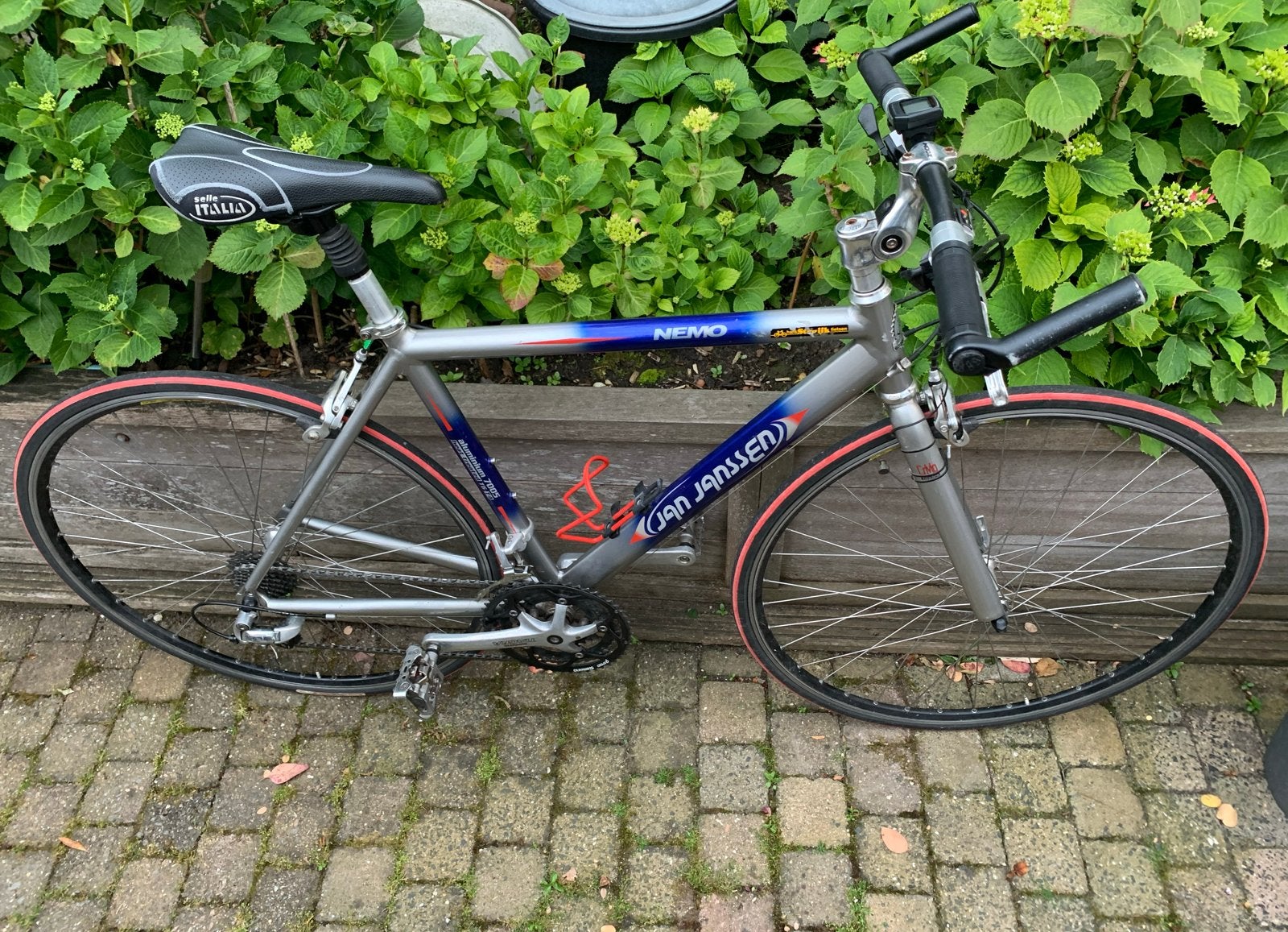 Jan Janssen Nemo racefiets Aluminium 7005, Versnellingen, Ophalen, Overige merken, 53 tot 56 cm