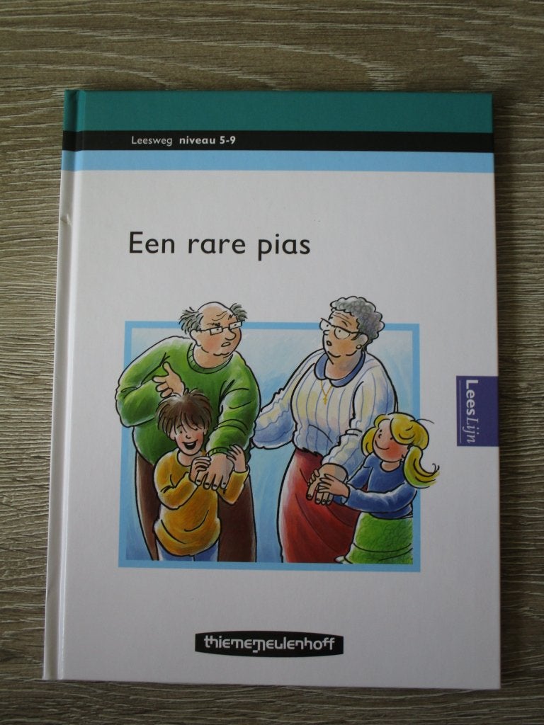 Leesweg niveau 5-9 - Een rare pias - Rien Broere, Ophalen of Verzenden, Gelezen, Fictie algemeen