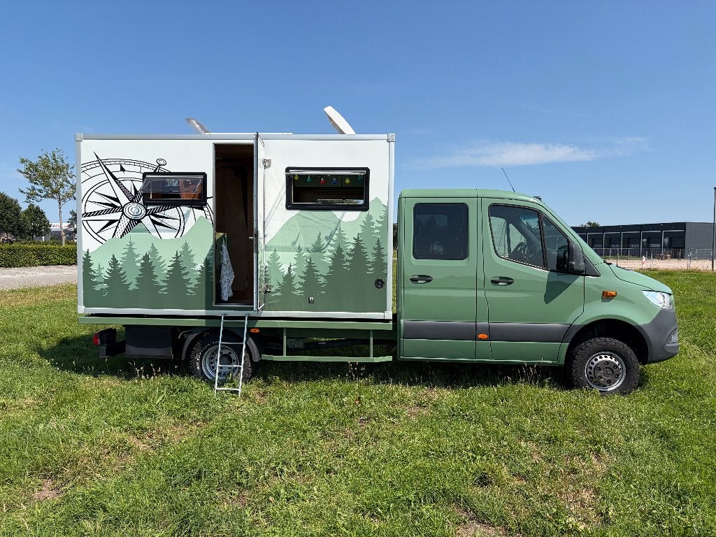 Mercedes Sprinter 519 4x4 3.0 v6 ACC -Trekhaak-6 Zitplaatsen, Automaat, Mercedes-Benz, Particulier, Half-integraal