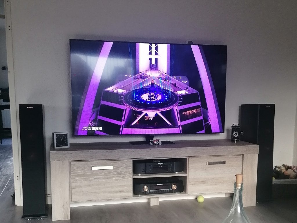 Samsung 65 inch qe65q80 dolby atmos 11-23 gekocht zie tekst, Ophalen, QLED, 120 Hz, Zo goed als nieuw